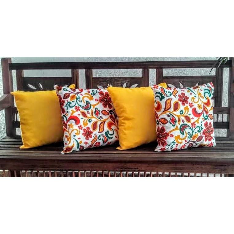 -kit 4 capas de almofadas Gorgurinho /Oxford  45x45