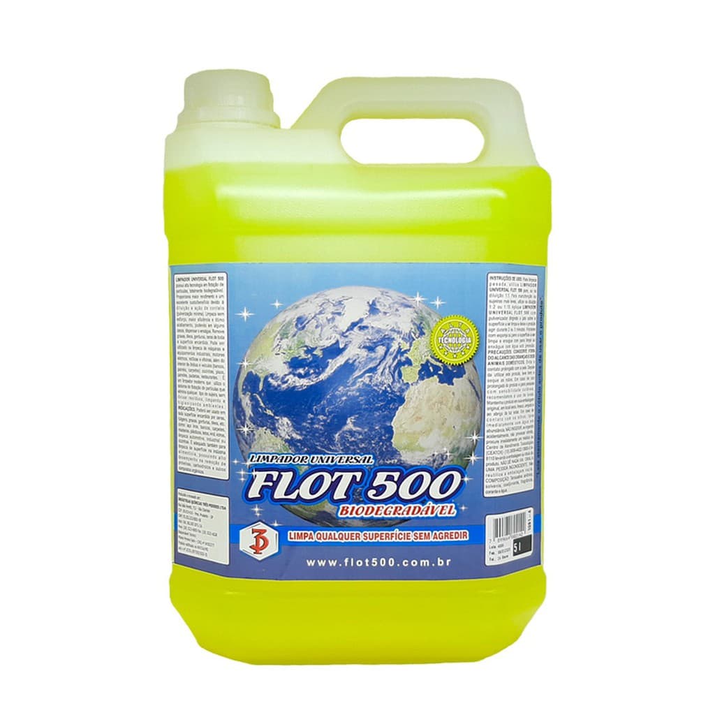 Limpador Universal Flot 500 3 Poderes 5LTS - Flotador Biodegradável