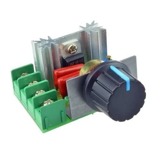 Dimmer Controlador Velocidade P/ Motor 2000w 50-220v 25a Pwm [ Código 137 ]