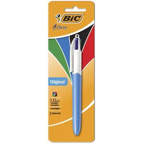 Caneta Esferográfica 4 cores Bic Original Imperdível