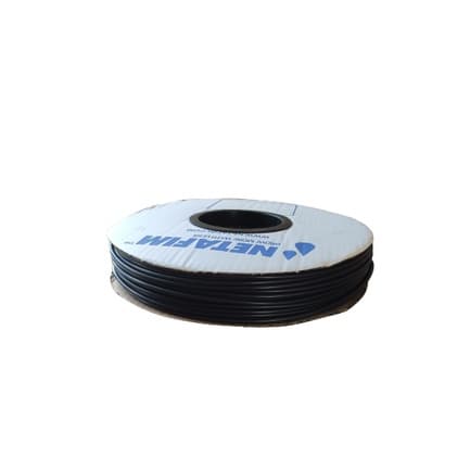 Microtubo Preto SPE 5x3mm Netafim  25 Metros Flexivel IRRIG