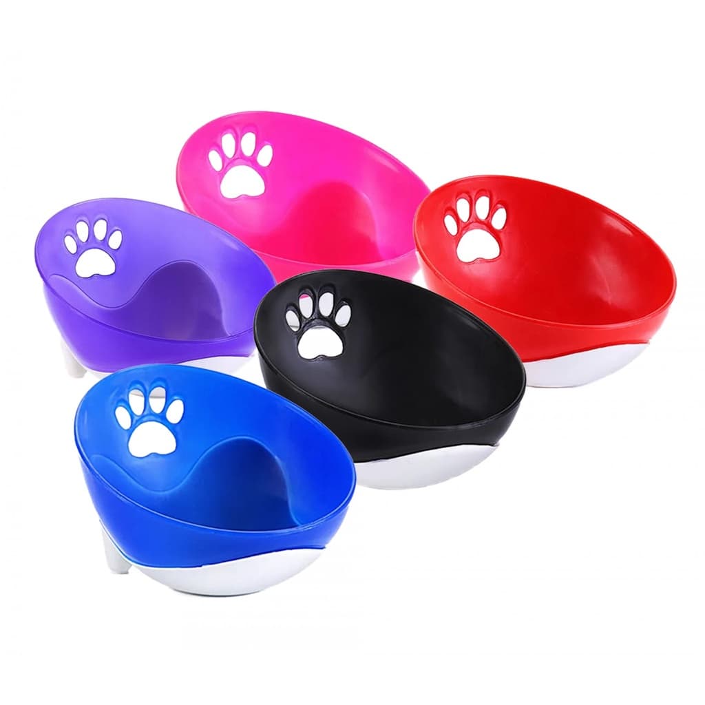Comedouro Inclinado para Cães e Gatos Truqys - Comedouro para Cachorro - Comedouro para Gato - Comedouro para Pet