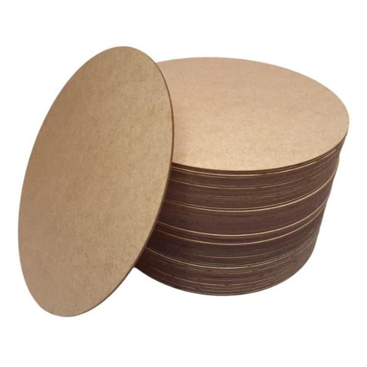 Clopas Em Mdf Crú Recorte Laser 30x30