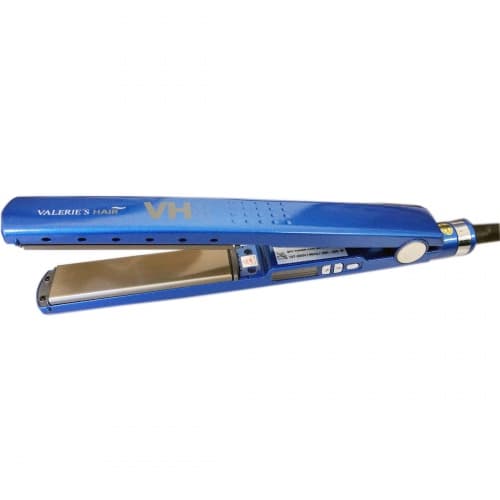 Valeries Hair 3050 Prancha Chapinha De Cabelo Nano Tecnologia Titânio Azul Bivolt 110v/220v