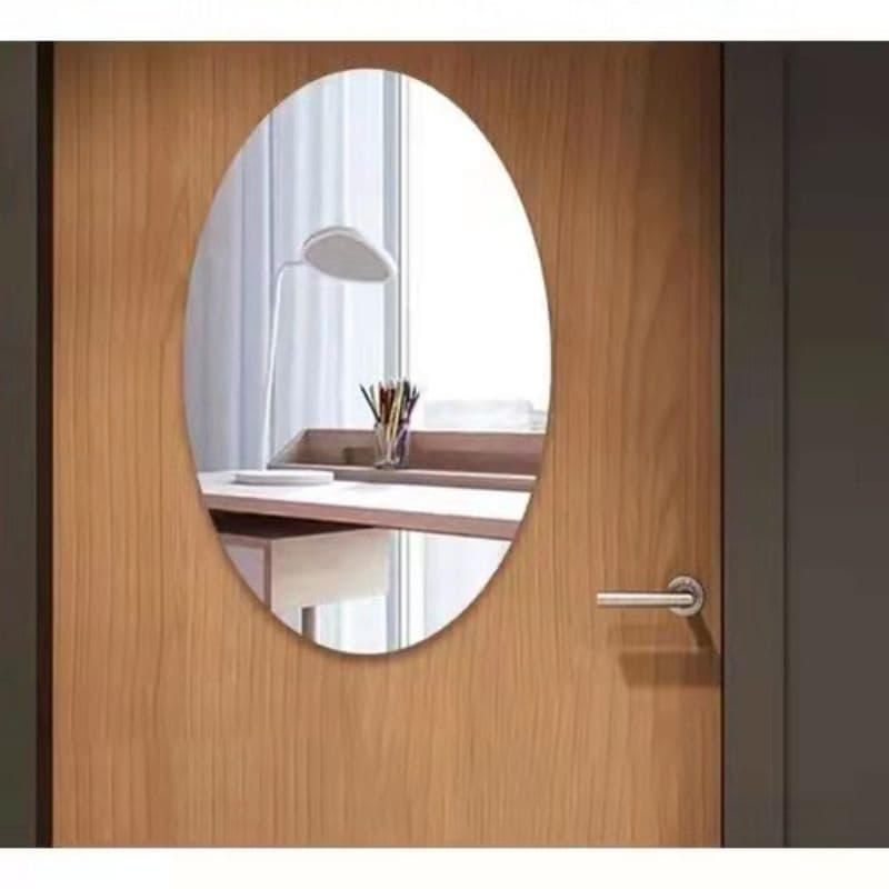 Espelho Decorativo Adesivo Em Acrílico Não Quebra Fácil Moderno Prático