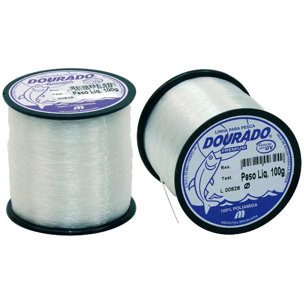 Linha Pesca Dourado 0,20 Mm 100 Gramas 2319 Metros 5,1 Libra
