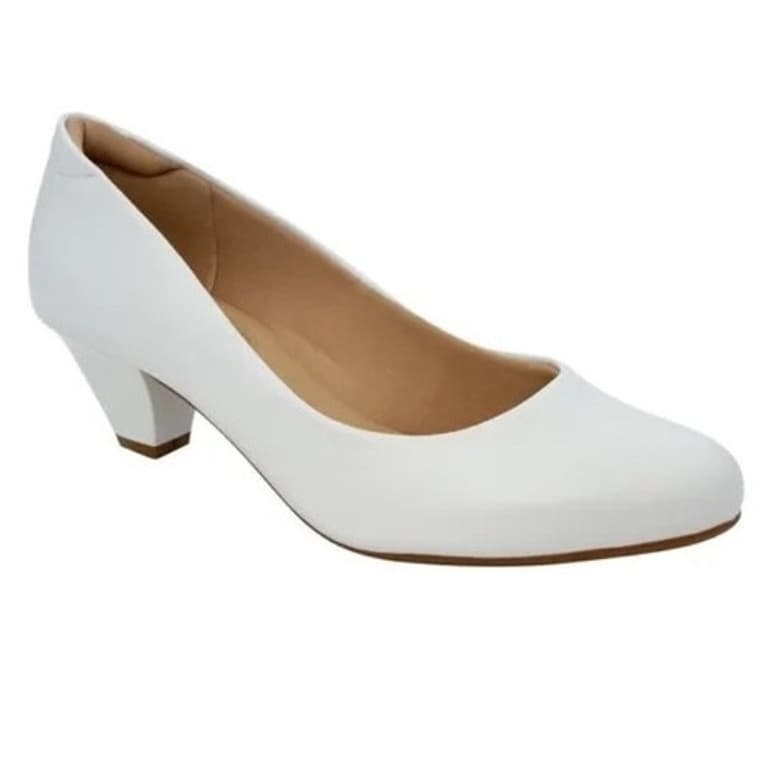 Scarpin Modare Branco  Enfermagem Ultraconforto 7005.600