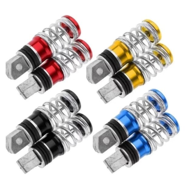 Pedaleira Esportiva Com Mola Universal Moto Honda Titan Fan CG