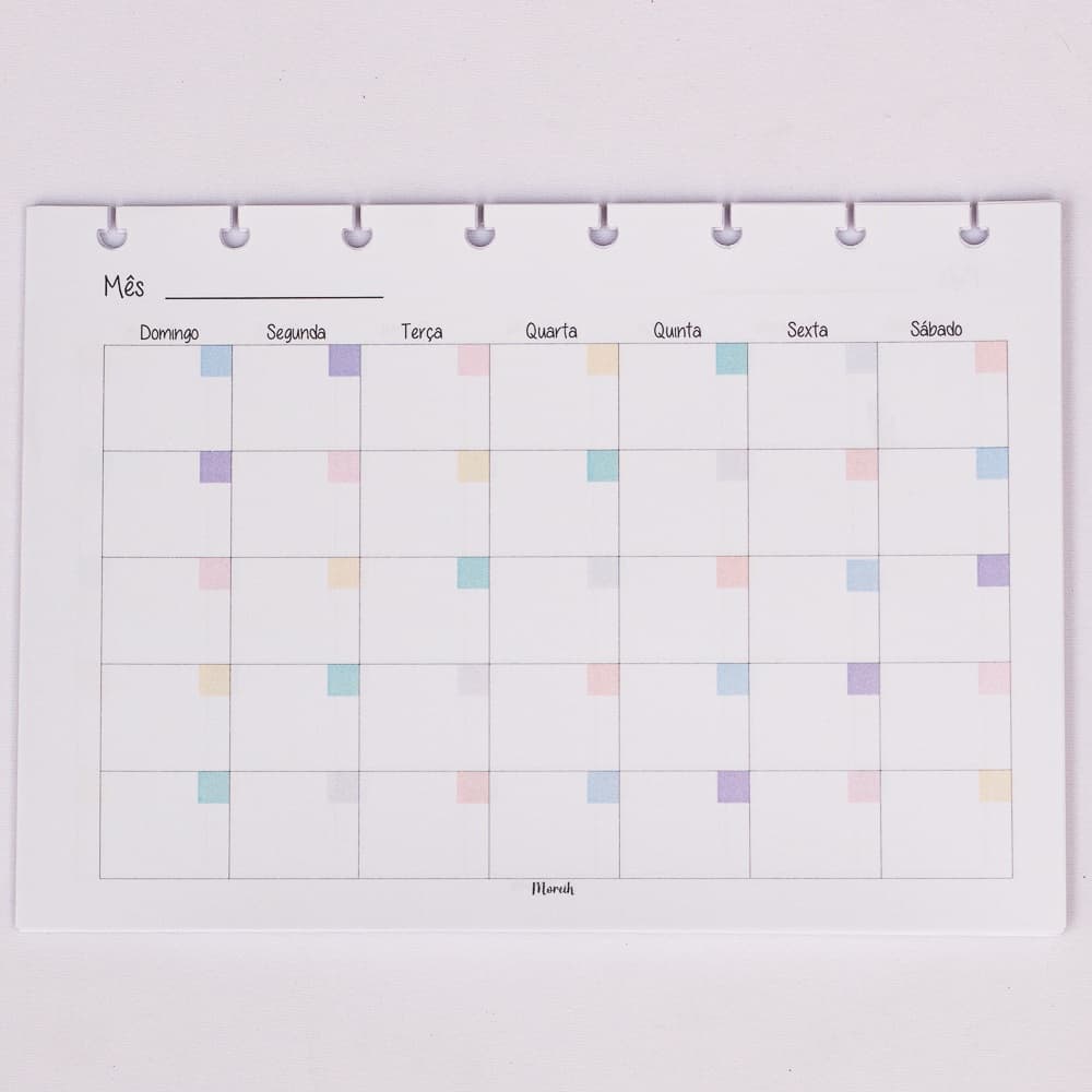 Refil para turbinar seu planner /caderno - Tracker