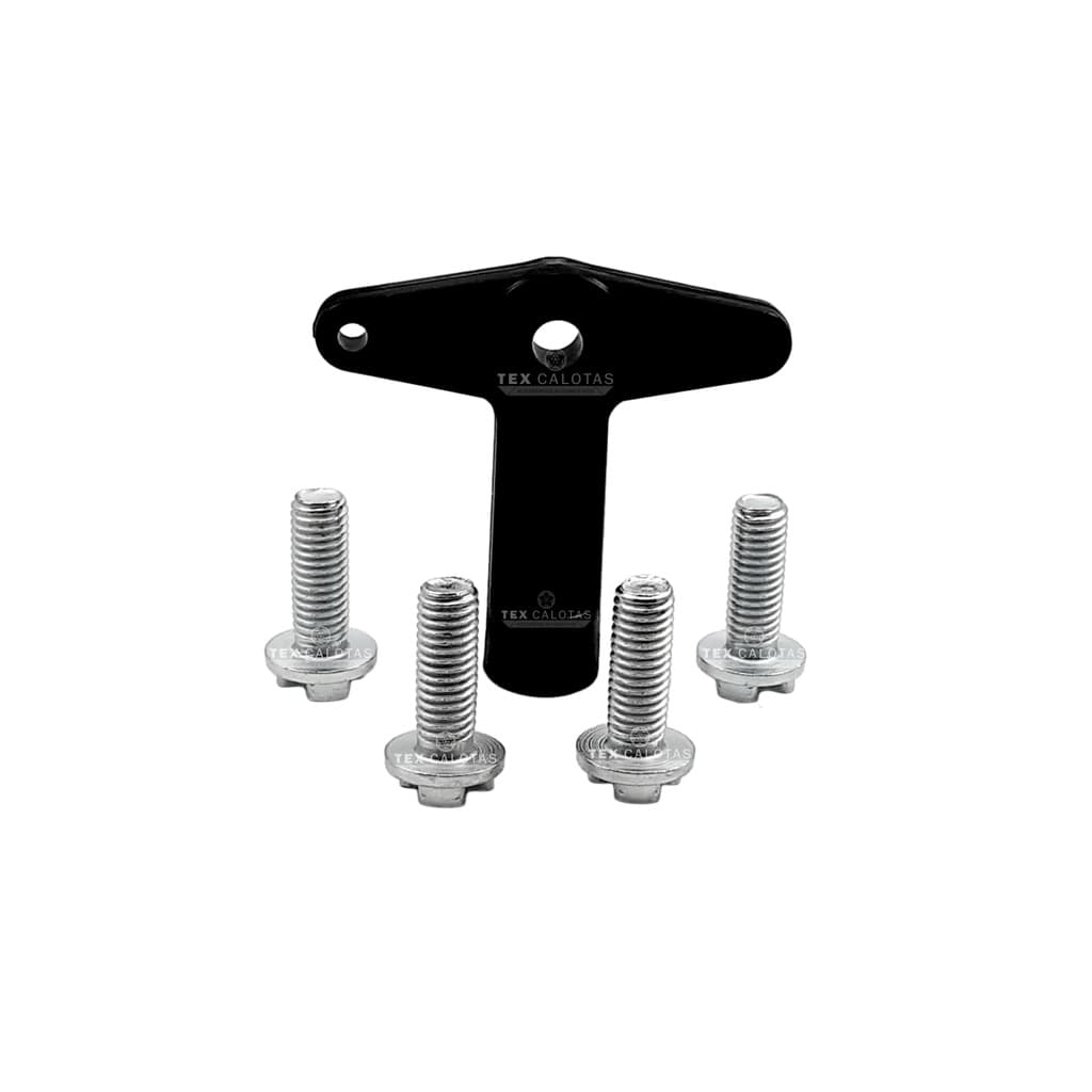 Kit Parafuso + Chave Para Calota Rodas Renault