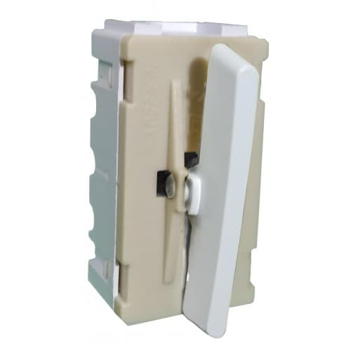 MÓDULO INTERRUPTOR SIMPLES - DICOMPEL NOVARA BRANCO TOTAL - DNV1100/70BRTL