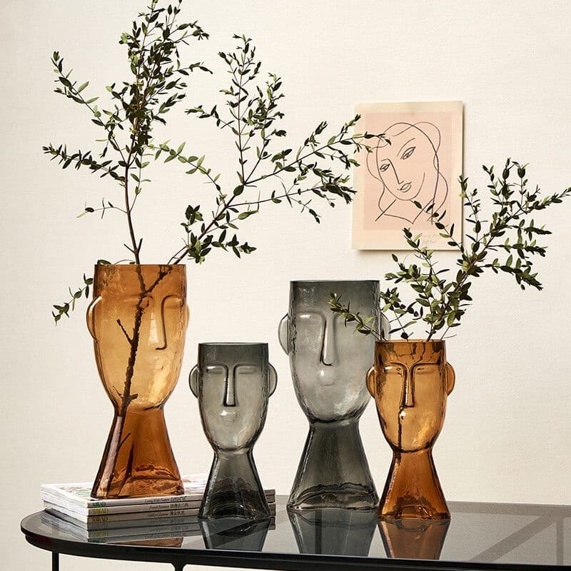 Decorações de centro de mesa de jantar lindos vasos decorativos vasos de mesa decorações de sala de estar vasos elegante