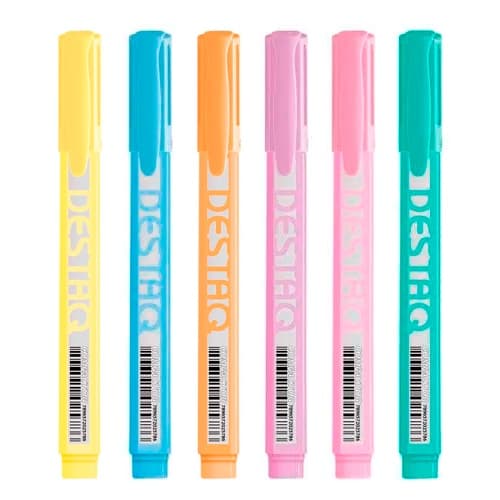 Marca Texto Compactor Destaq D Pastel