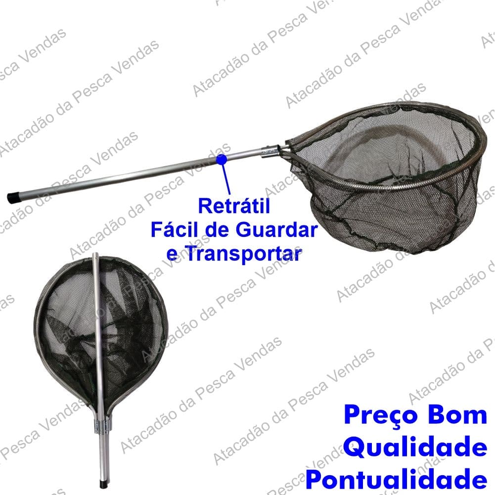 Passagua retrátil rede importada não enrosca chumbo !!!!