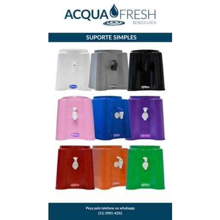 Suporte para galao de Agua mineral de 10 e 20 litros