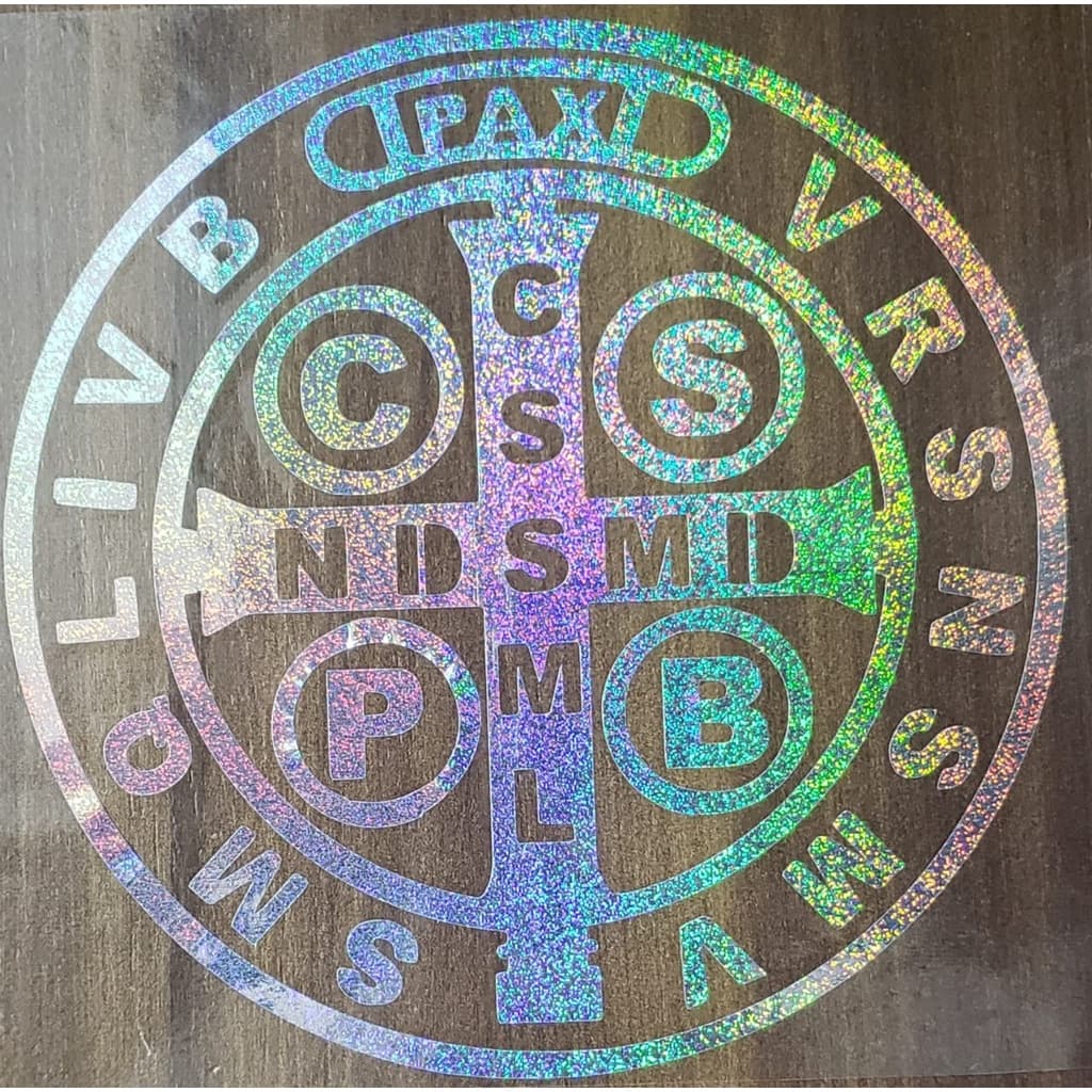 Adesivo São Bento Cromado 11cm