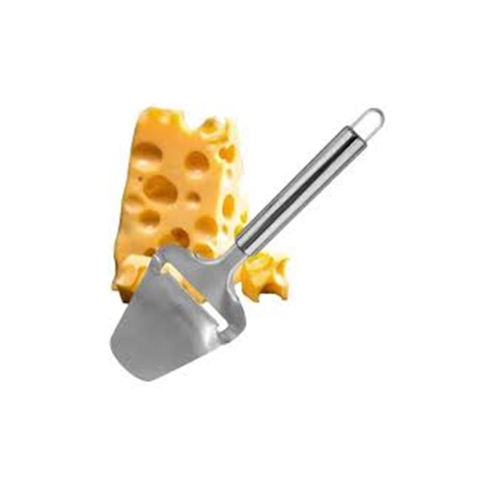 Cortador Queijo Manual Plaina Fatiador Queijos Aço Inox 21cm