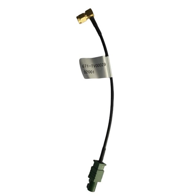 Plug Adaptador De Antena Fakra E (m) Para Sma (m) tv- Gps (cor verde)