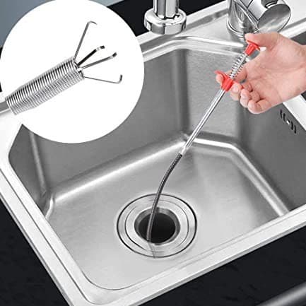 Desentupidor de Ralo Pia Vaso Cano Manual Pegador de Cabelo