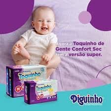 Fralda Toquinho Confort Sec Pacote