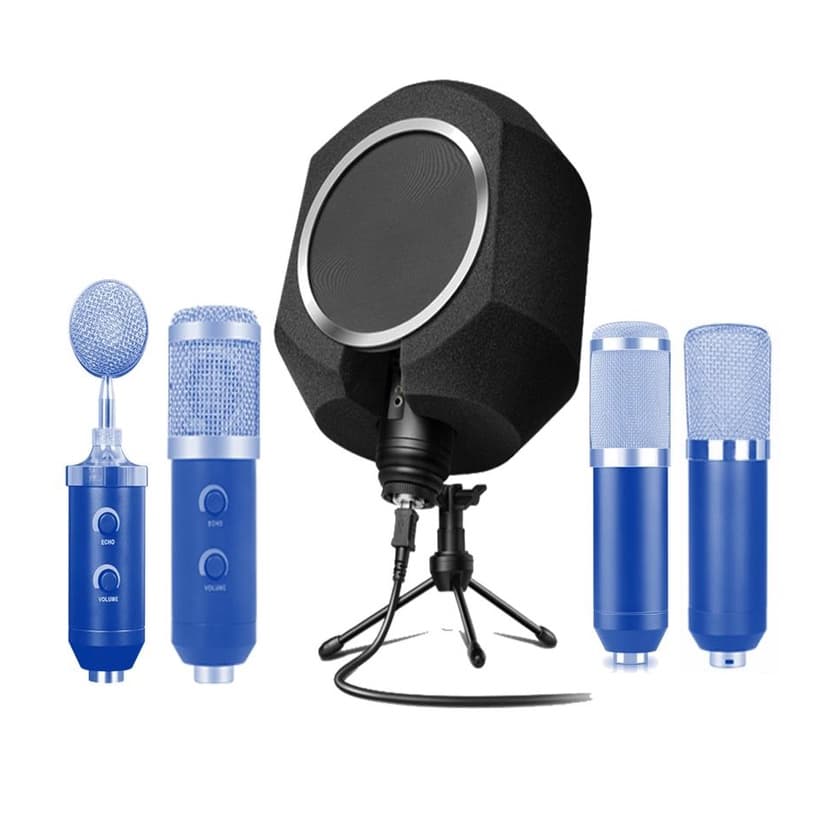 Difusor/Tratamento Acustico/Smart Vocal Booth c/Pop Filter p/ Microfone Condensador Behringer C1,AKG,AT2020,BM 800