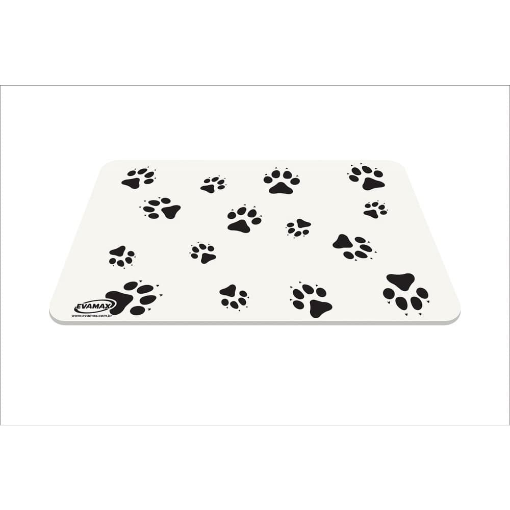Tapete EVA para PET - Patinhas - Jogo Americano - 40cm X 48cm X 3mm