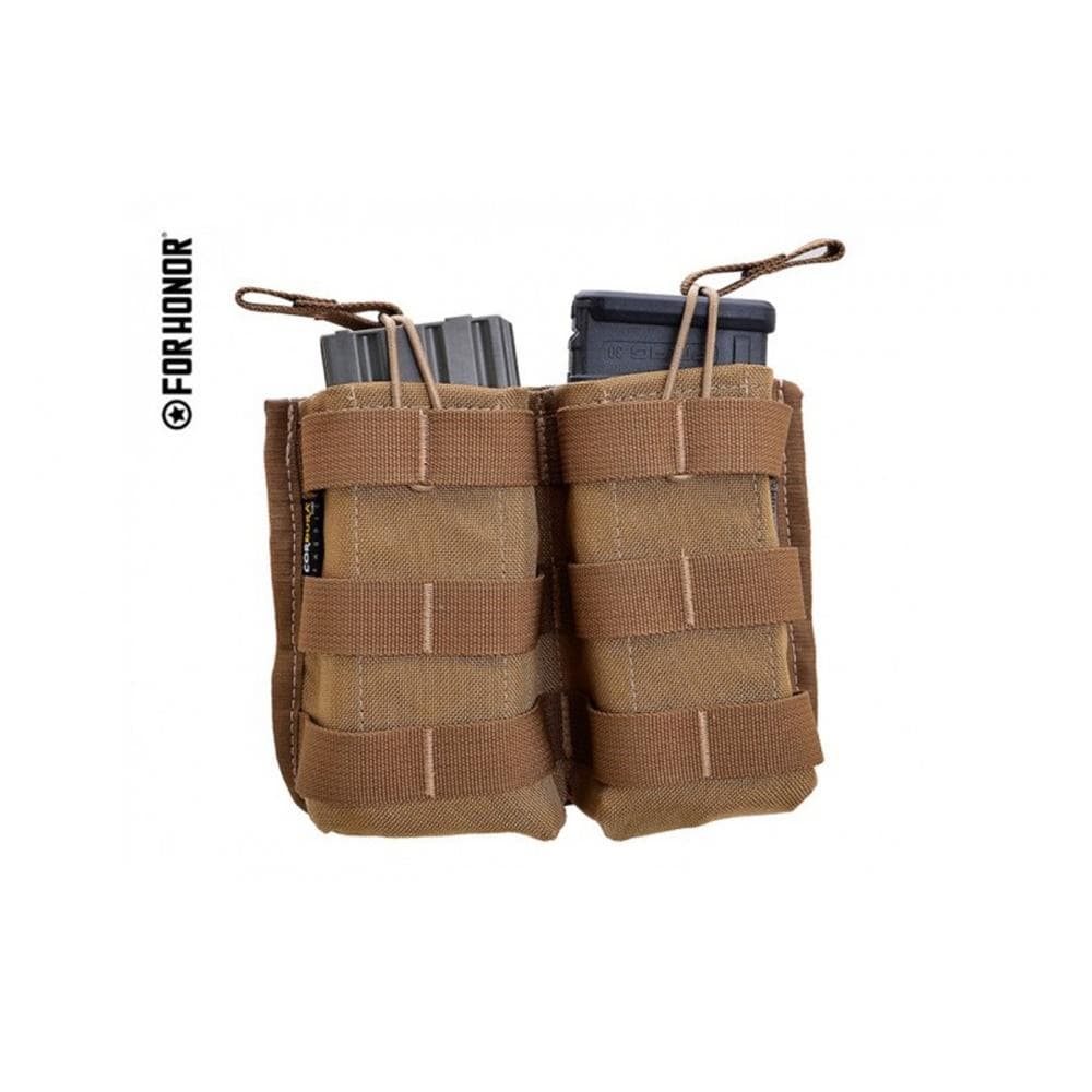 Porta Carregador Fuzil Duplo For Honor Cordura 1000 Coyote