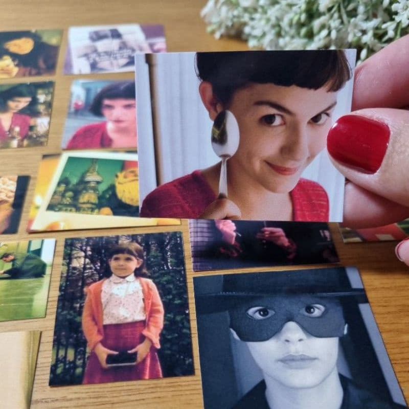 Adesivos Amelie Poulain para Scrapbook, Journal, Cadernos