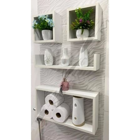 Kit 4 Nichos 100% MDF