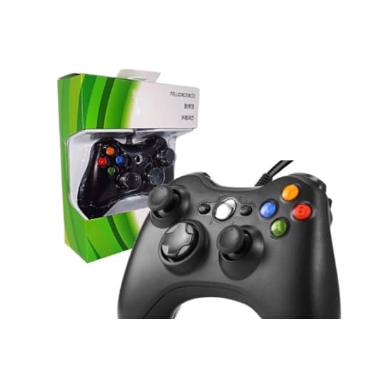 Controle Xbox 360 Com Fio Para Video Game e PC/ Fat E Pc Joystick Jogo gamepad