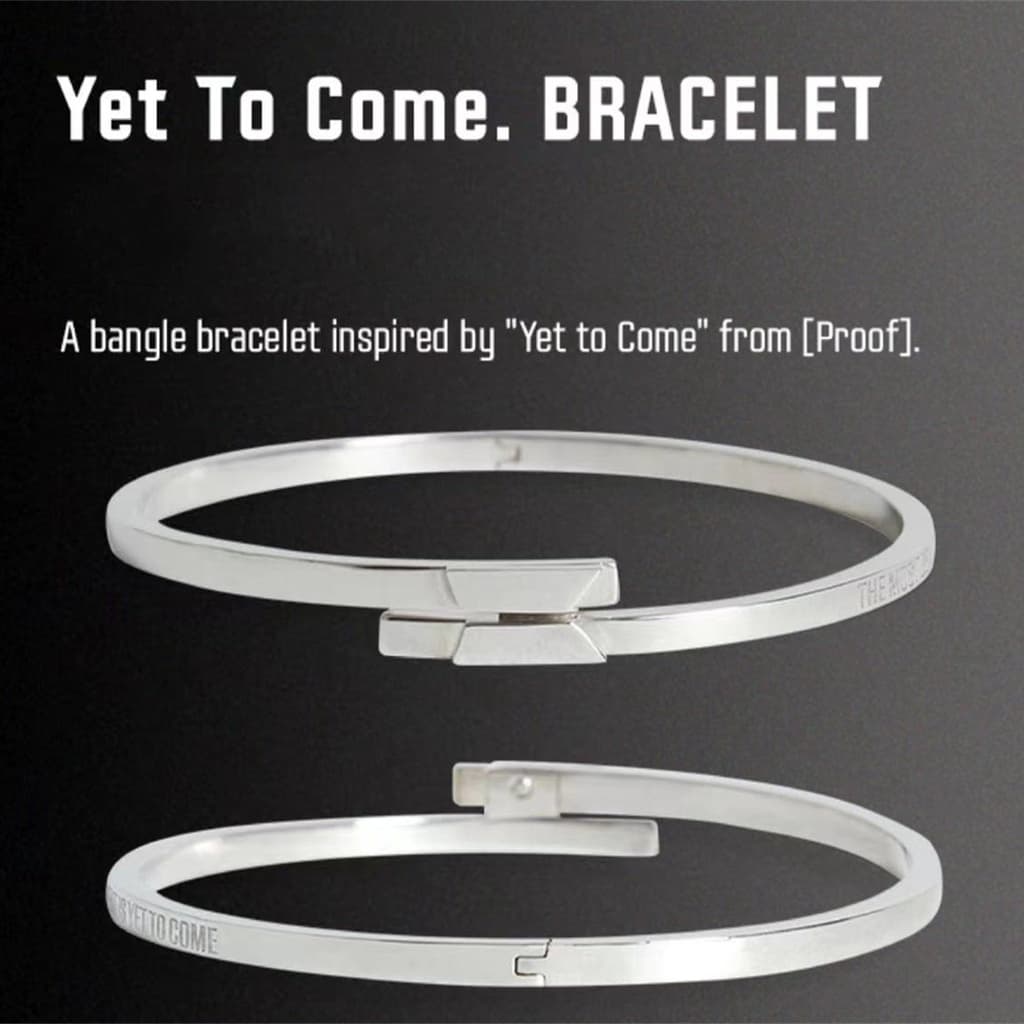 Kpop Bangtan Boys Merch Proof Ainda Por Vem Pulseira Para ARMY Gift