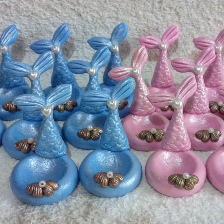 Porta docinhos -Enfeite de mesa -porta brigadeiro -porta docinho sereia -porta brigadeiro sereia