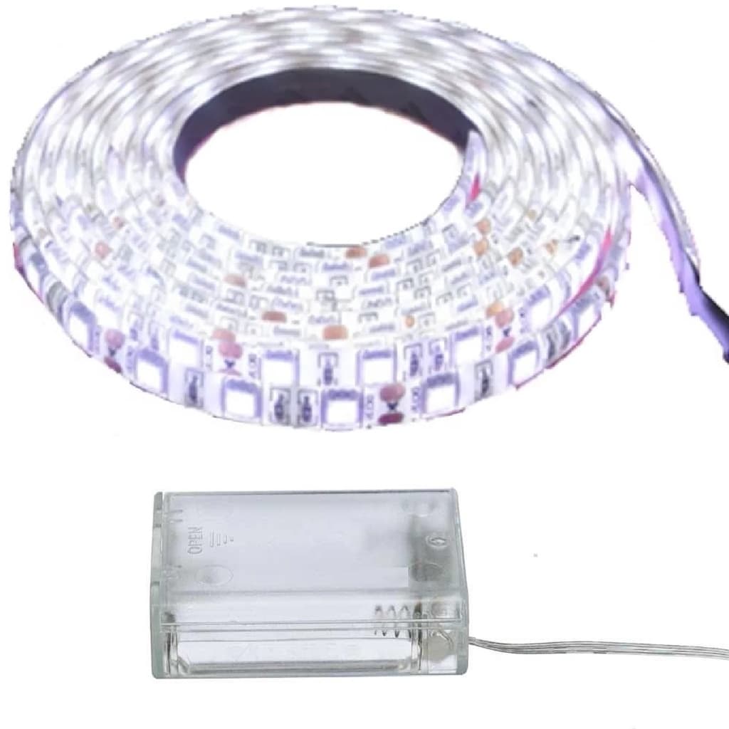 2 Fita Super 120 Led 2m Quente Frio Sem Fio Atacado BRANCO