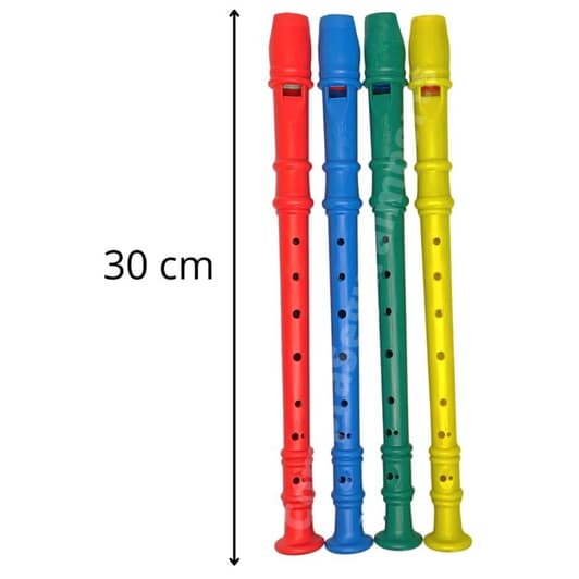 10 Flauta Sortida De Plástico Brinquedo Musical Para Crianças Meninos E Meninas - Doce / Infantil / Musical / Brinquedo