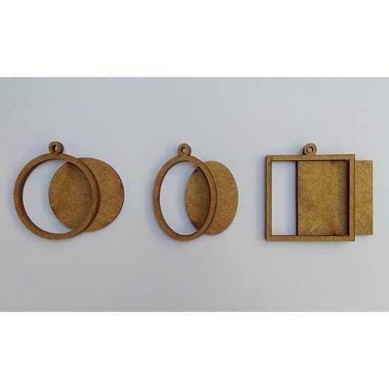 Mini Bastidor MDF Cru 4cm