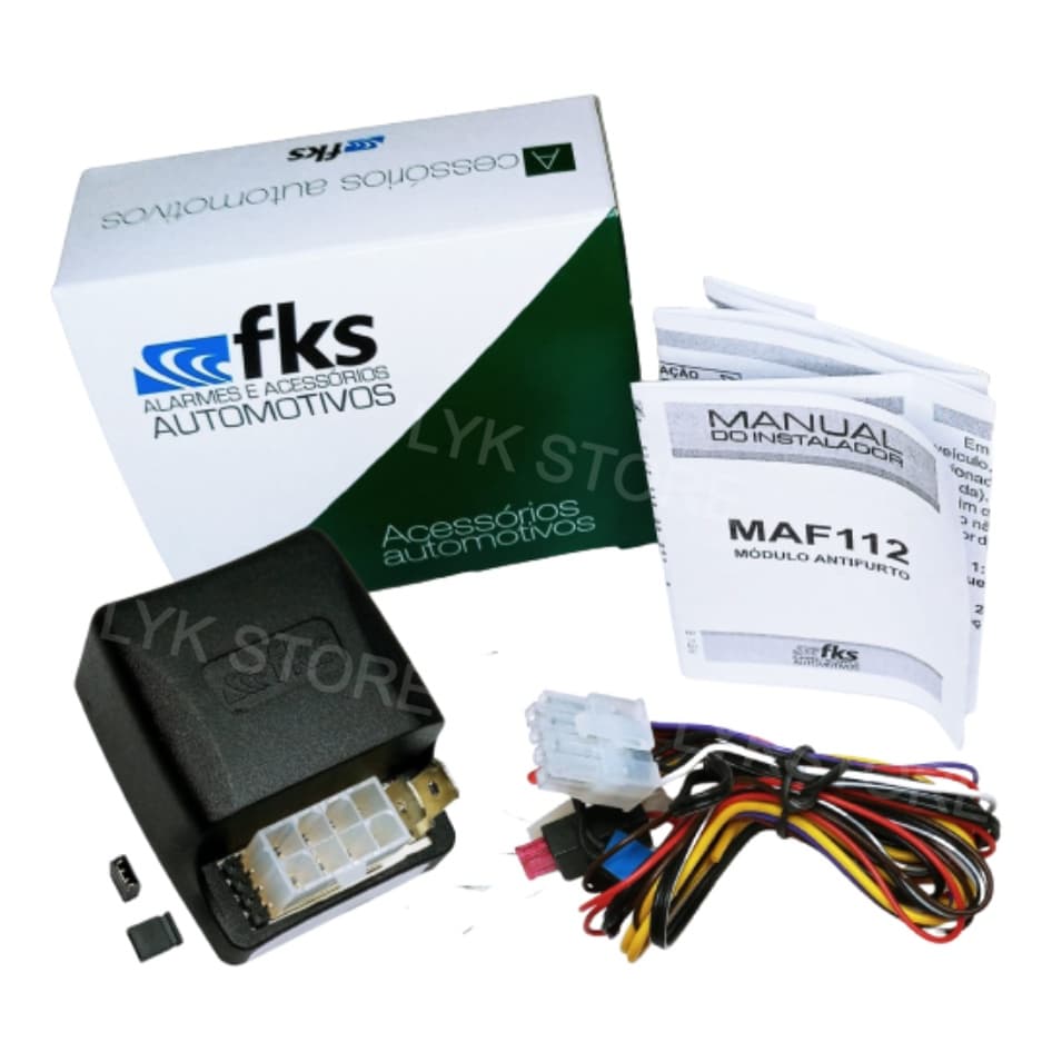 Bloqueador Corta Corrente Anti Furto Automotivo 12v Fks
