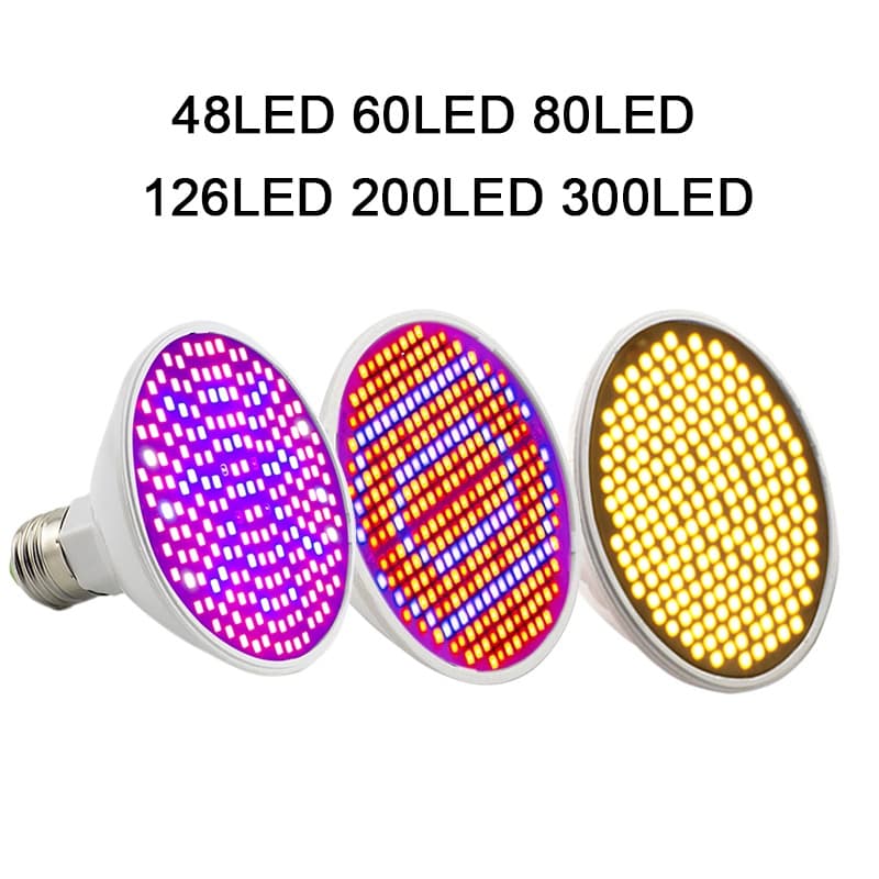 Led Plant Grow Light Spectrum Full Flower Growing Lâmpada Phyto Para Iluminação De Lâmpadas Internas