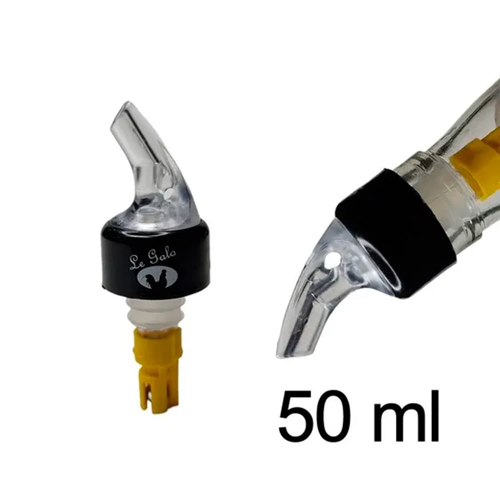Bico Dosador Automático 50 ML 3 Esferas, Biqueira Barman Bebidas profissional WHISKY, TEQUILA, SHOT