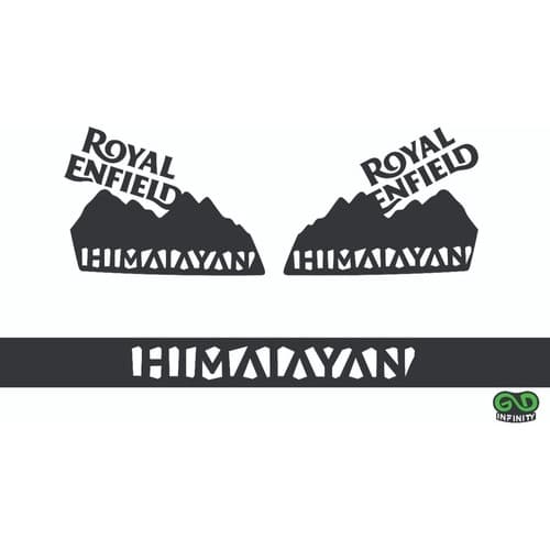 Adesivo Tanque Himalayan Montanhas Royal Enfield + Brinde