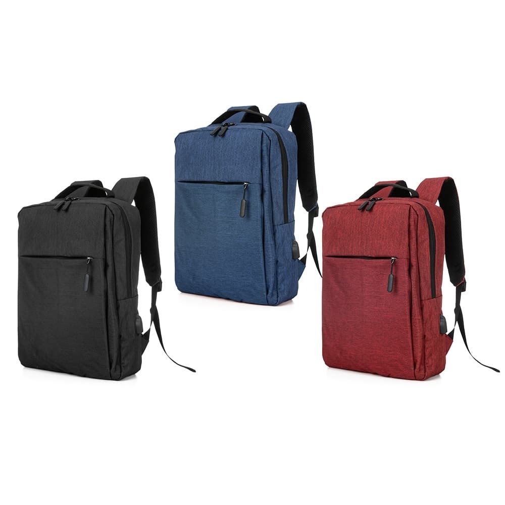 Mochila de Nylon USB