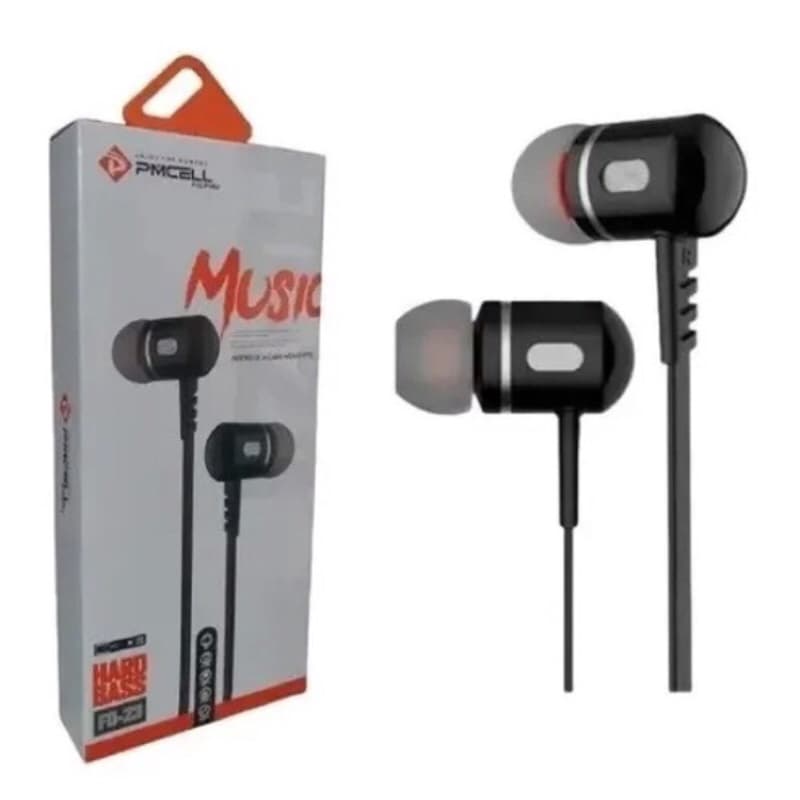 Fone De Ouvido Universal Pmcell Hard Bass Music Fo-23