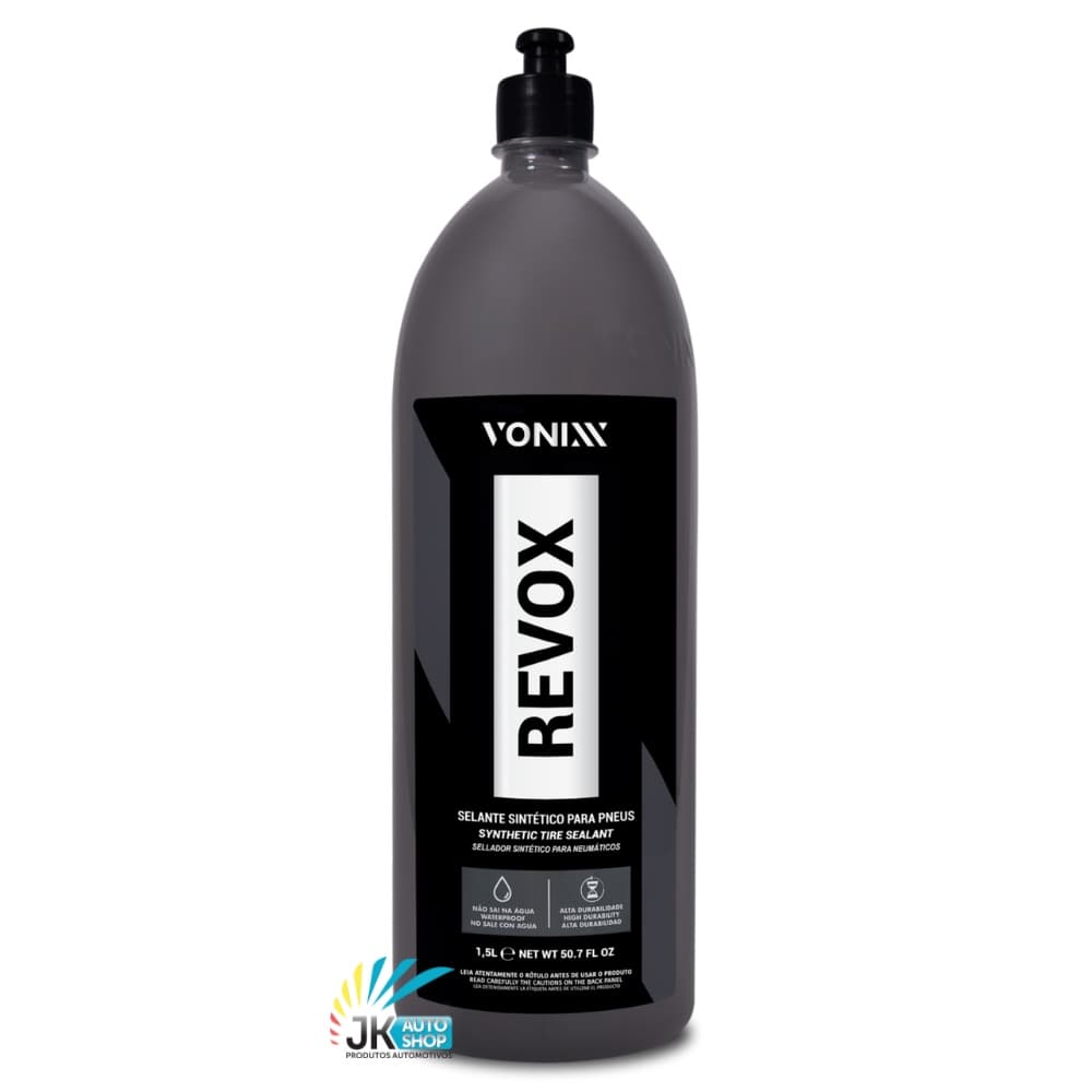 Revox Selante Sintético Para Pneus 1,5L Pneu Pretinho Vonixx
