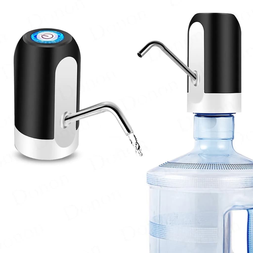 Bomba Elétrica Universal com Carregamento USB para Galão Garrafão de Água