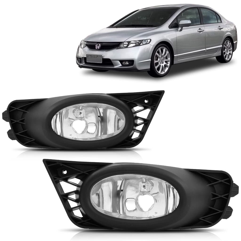 Farol Milha Civic 2009 2010 2011