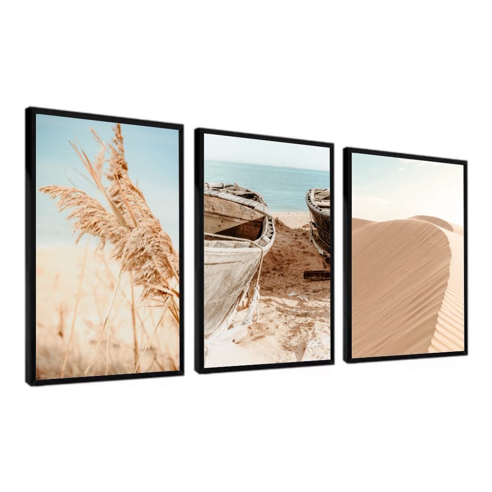 Quadros decorativos paisagem praia quarto sala