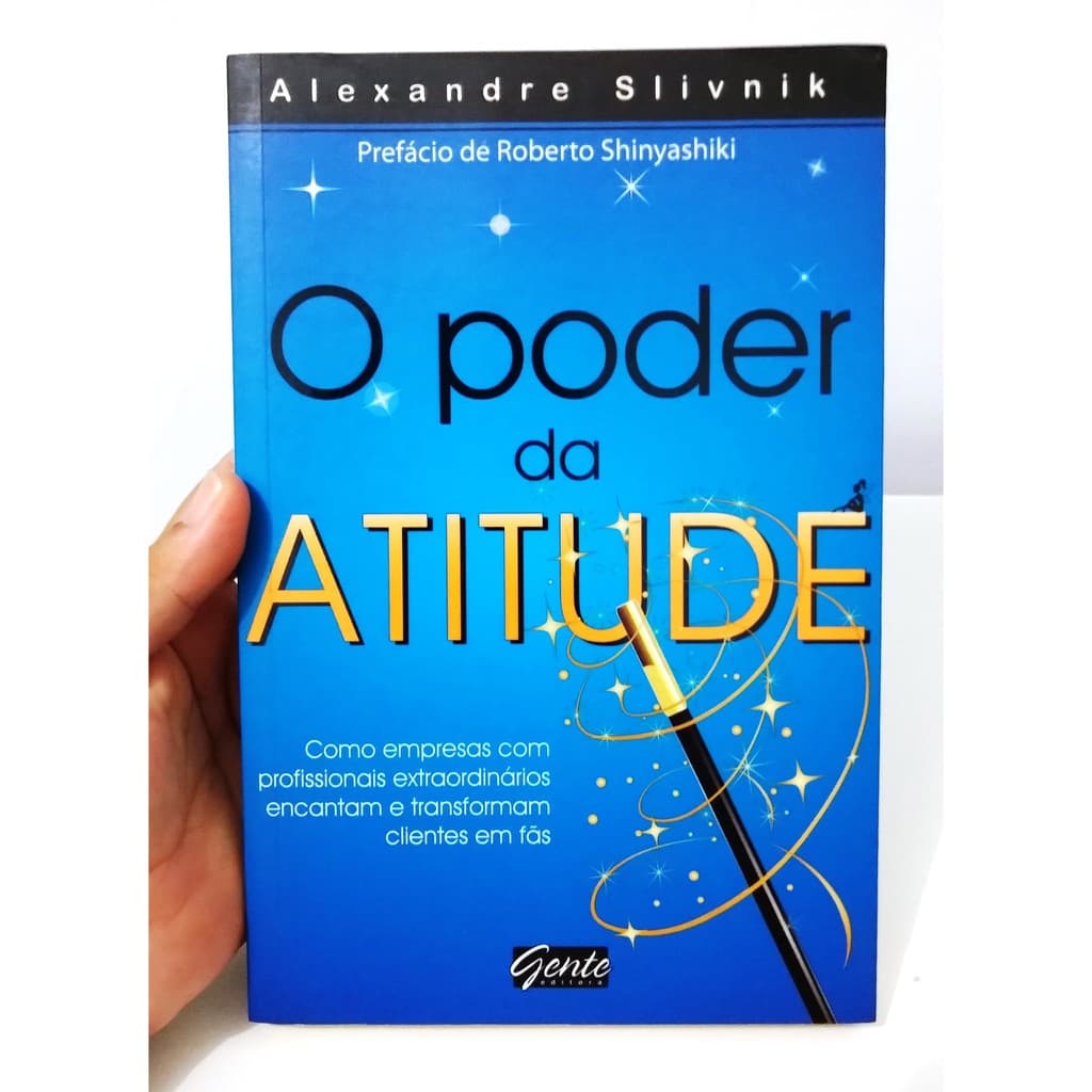 O poder da atitude - Alexandre Slivnik - 156 pags.