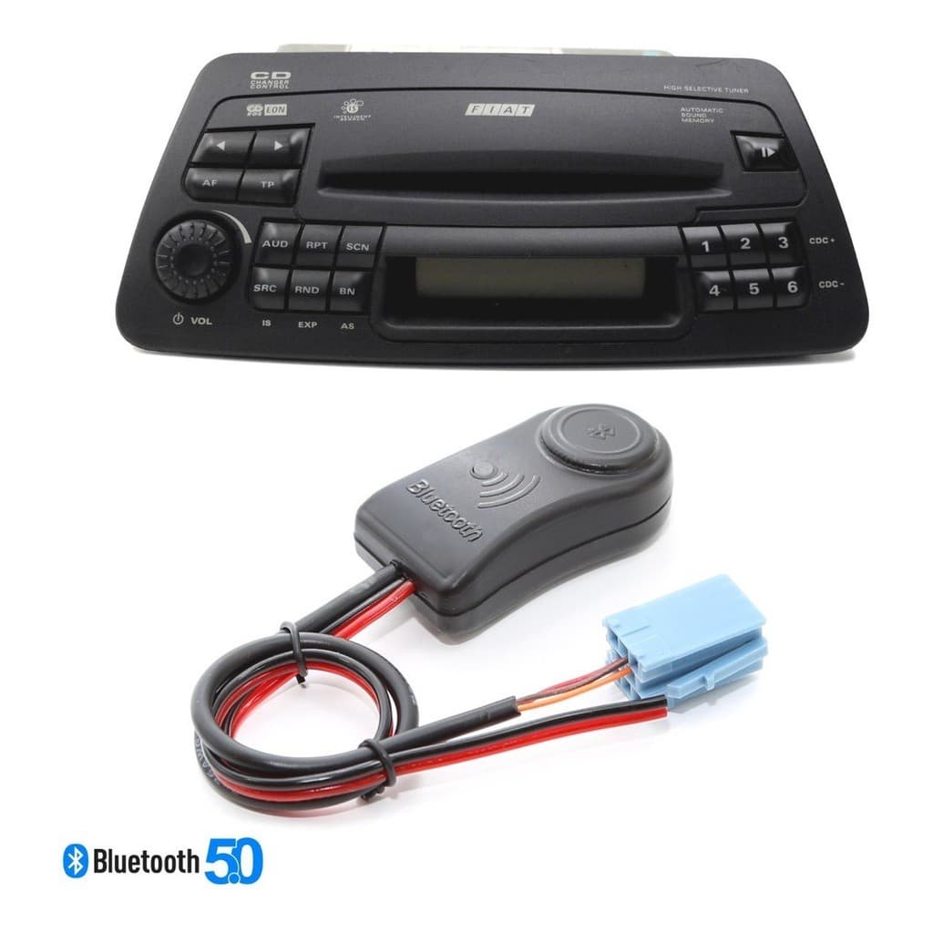 Adaptador Bluetooth Aux Para Cd Fiat Marea Cd Connect Ad182