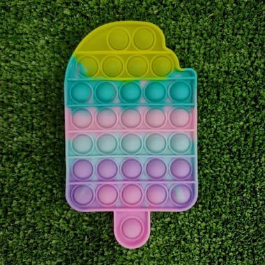 Brinquedo Anti Stress Sensorial De Apertar Pop It Fidget Toys Picolé 18cm