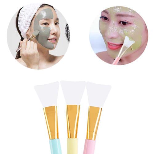 1PCS Silicone Facial Mask Brush DIY Face tool Silicone Mixing Skin Care Cosmetic Makeup Brushes