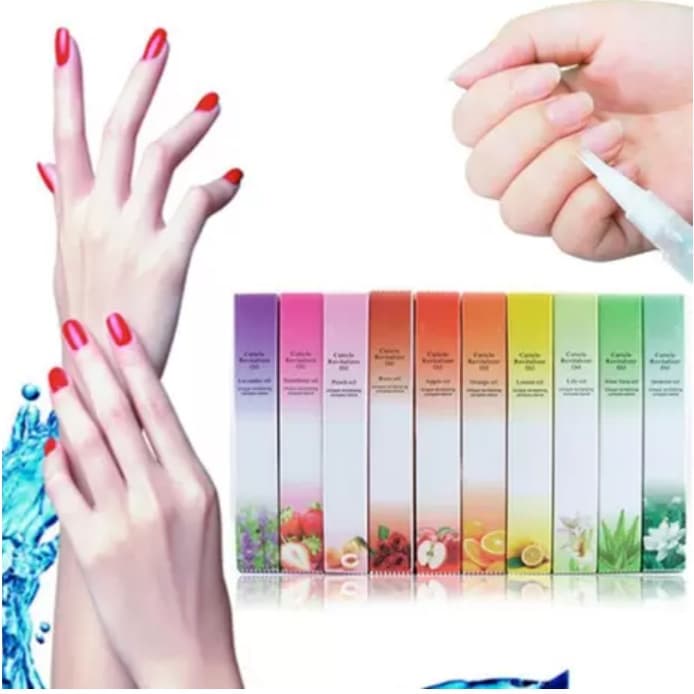 Kit 10 Caneta Óleo Hidratante Para Cutículas